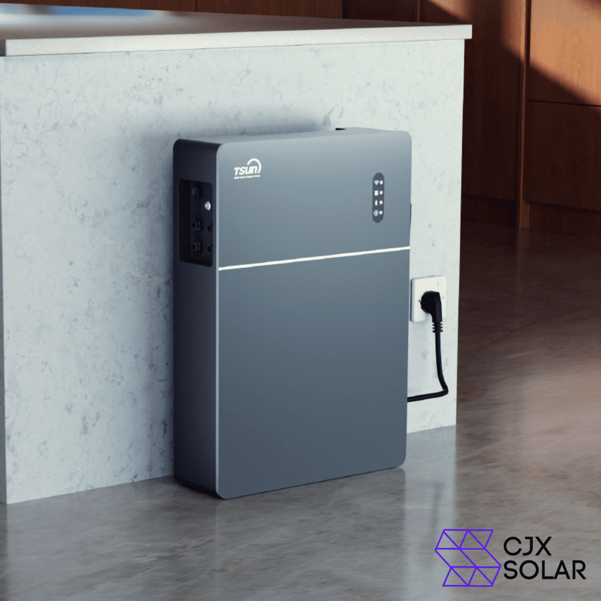 CJX Solar Plug & Play Thuisbatterij 5 kWh (AC bidirectioneel) - CJX Solar