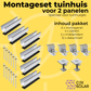 Montageset tuinhuis – CJX Solar Plug & Play Zonnepanelen